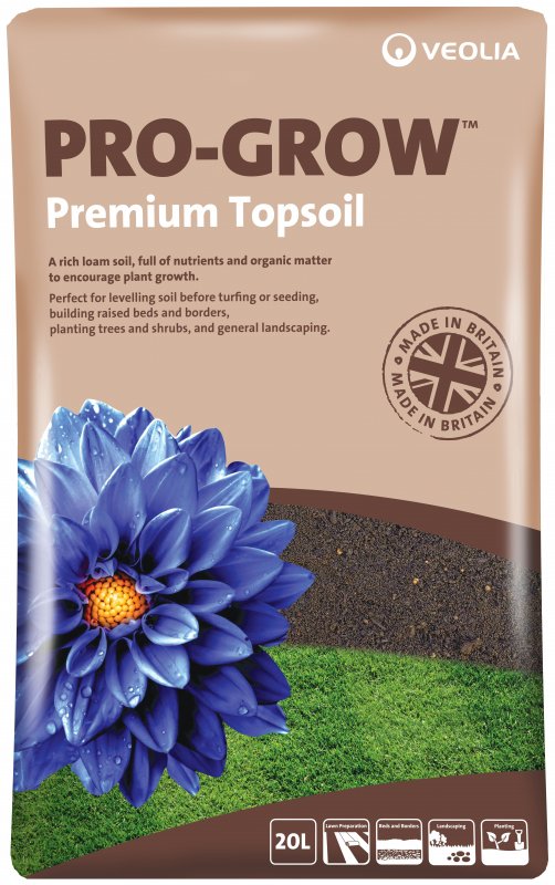 Pro-Grow FULL PALLET ONLINE OFFER - Pro-Grow Premium Topsoil 20L Bags * 55