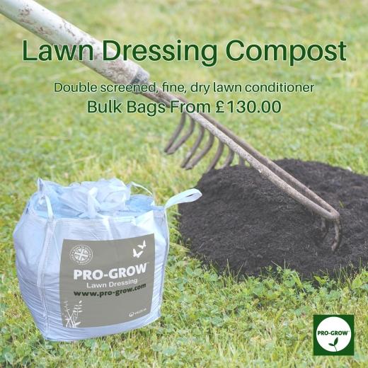 Time for a little Autumn lawn care 🍂 Pro-Grow Lawn Dressing is a very fine, dry compost created sp...